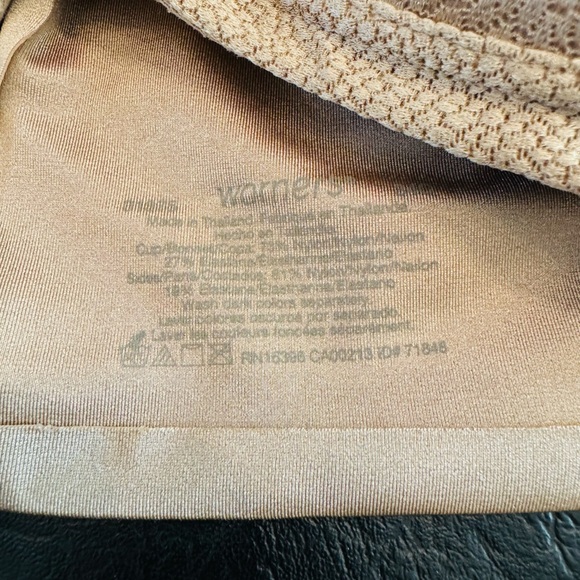 Warners Bra Bundle, one Taupe & one Tan Textured, Size 34C, EUC - Picture 2 of 5